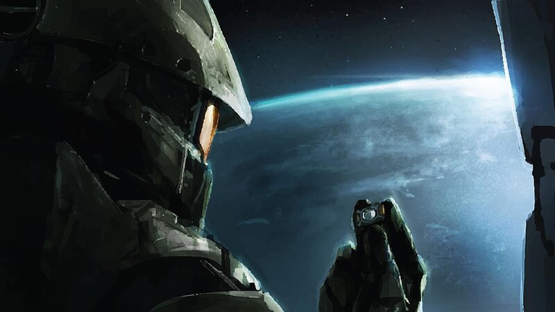soldier views planet from space