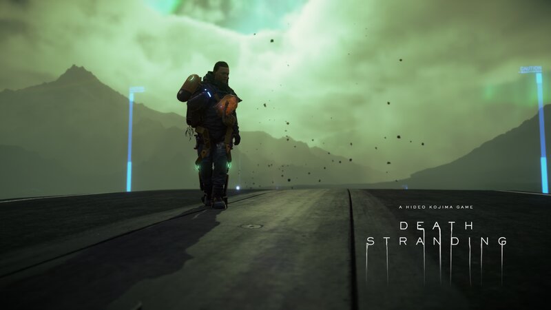 Soldier Walking on Road — Green