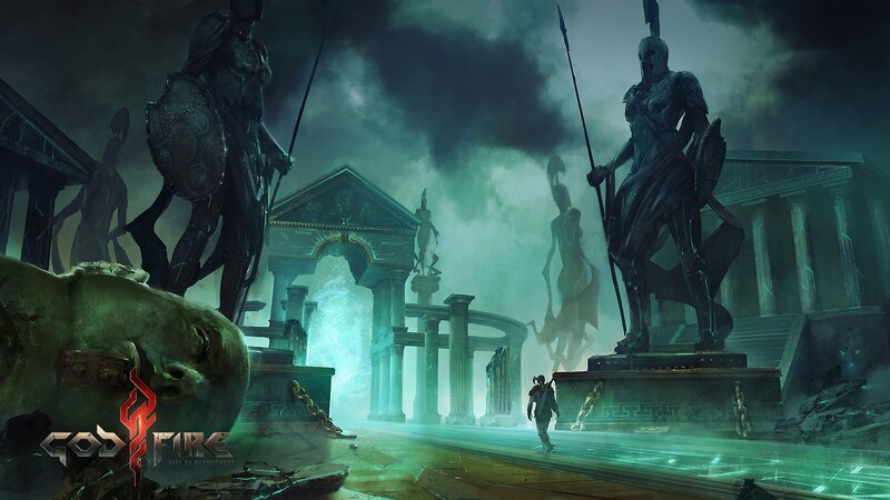 Soldier Walking Through Ruins — Green, Dramatic, Ominous