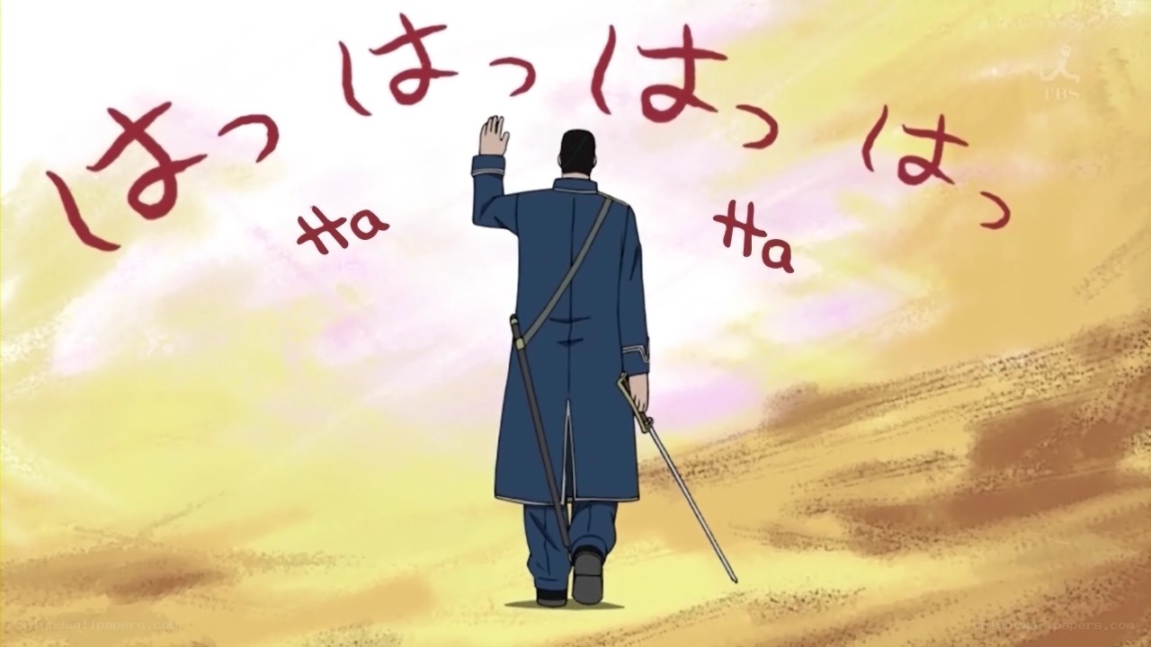 Soldier waving goodbye