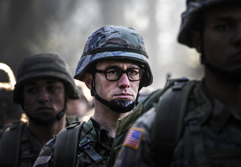 Soldier Wearing Glasses