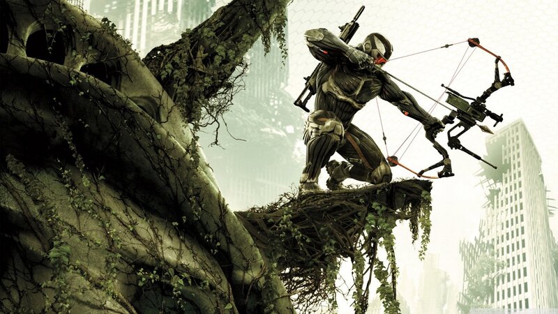 Soldier with Bow and Arrow — Green, Dramatic, Digital Art, Forest