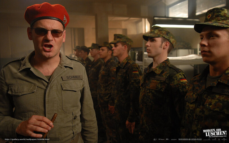 Soldier with cigar in barracks