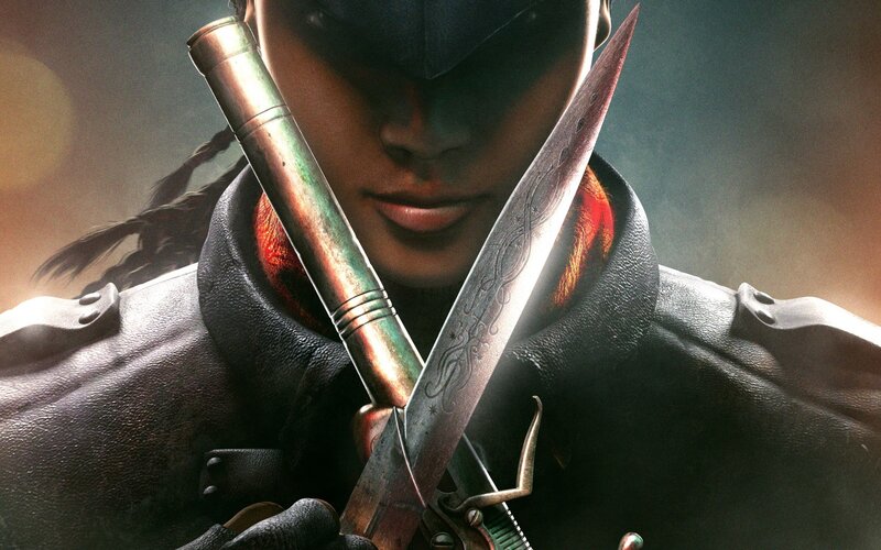 soldier with crossed blades