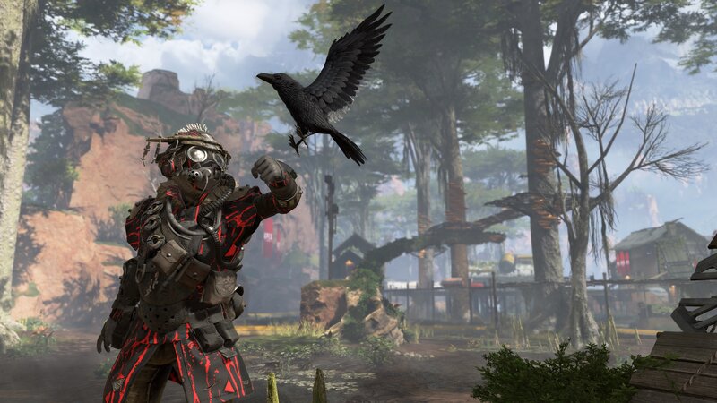 Soldier with Crow
