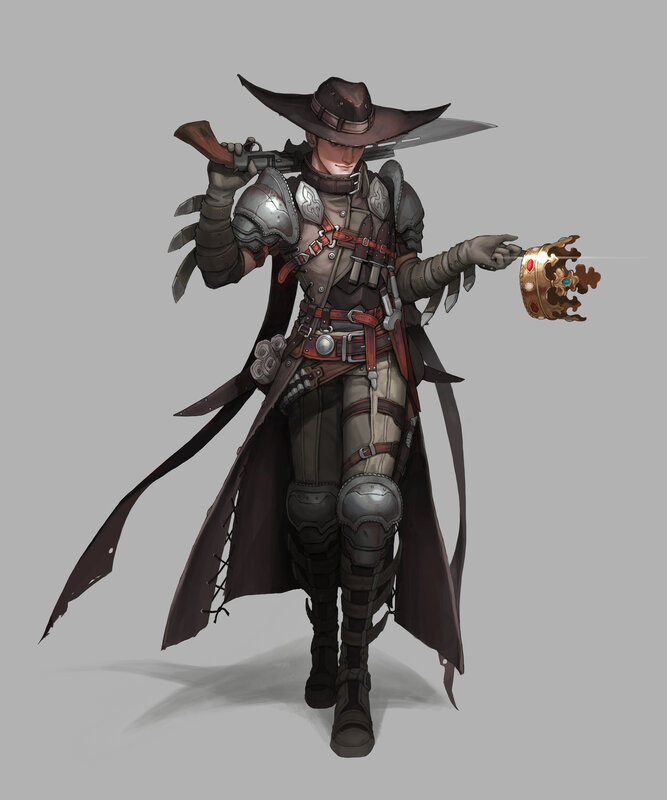 Soldier with Crown
