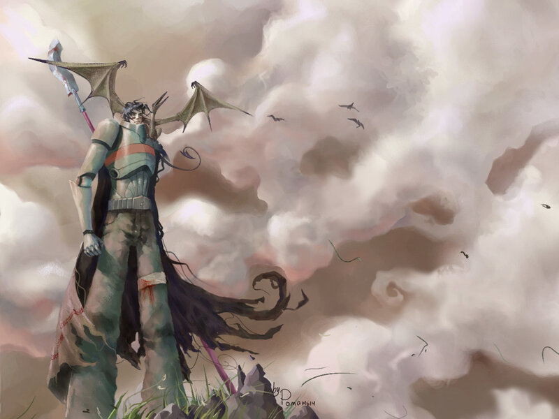 Soldier with Dragon Wings