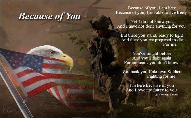 Soldier with Eagle