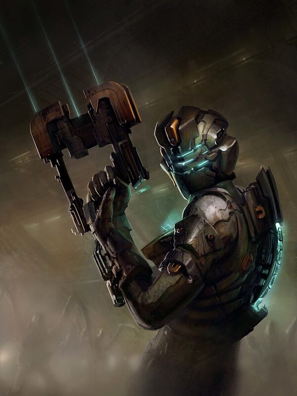 soldier with futuristic weapon
