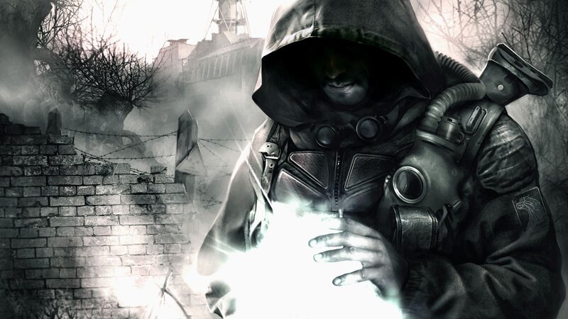 soldier with glowing device