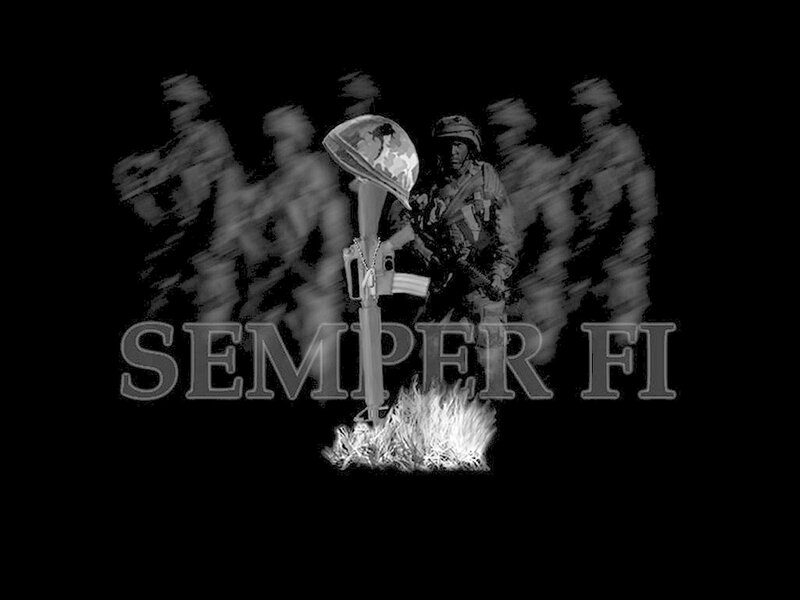 Soldier with Helmet and Rifle — Black