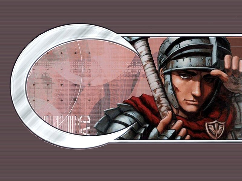 soldier with helmet and weapon