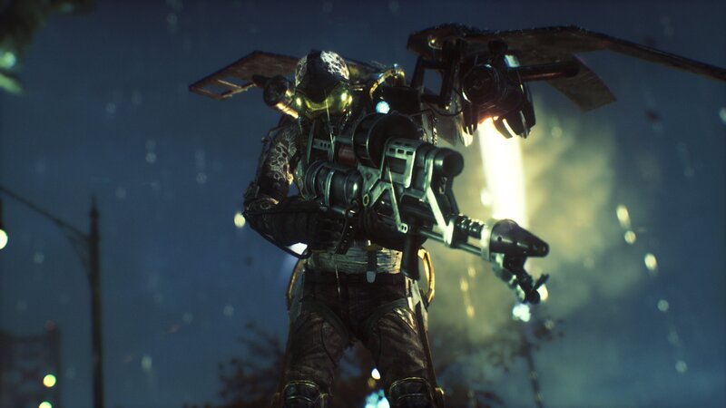 Soldier with Jetpack