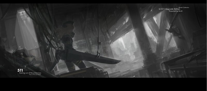 Soldier with Large Sword — Gray