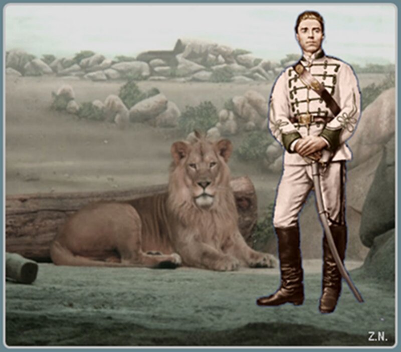 Soldier with Lion