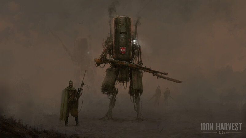 Soldier with Mech — Brown
