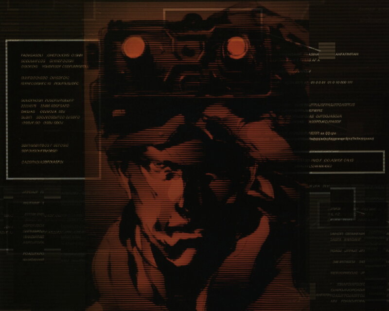Soldier with Night Vision — Black