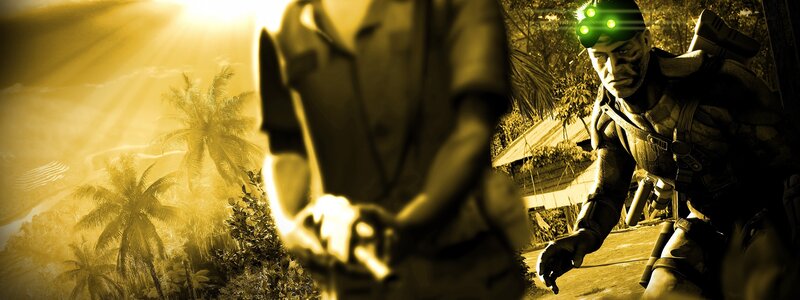 Soldier with night vision in jungle