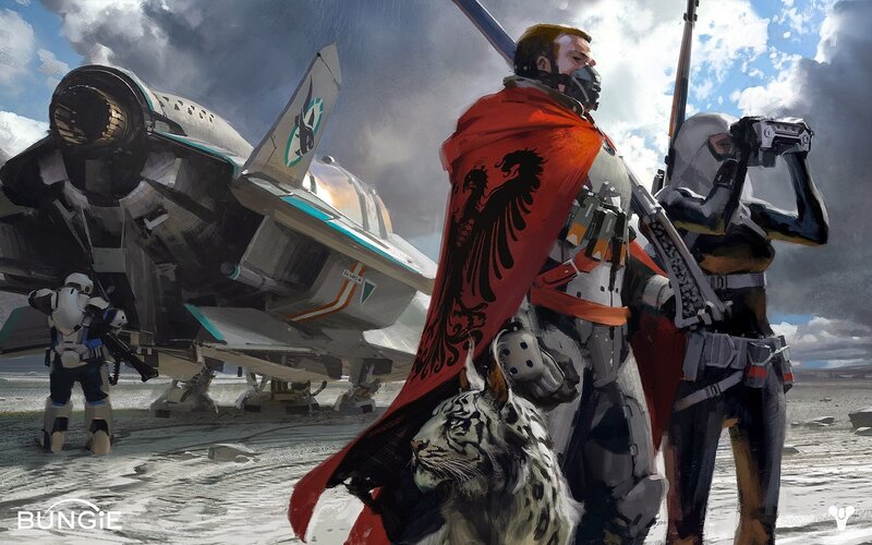 Soldier with Red Cloak