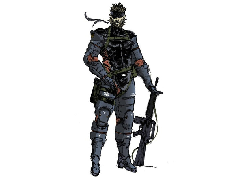 Soldier with Rifle — Black, Serious, Digital Art, Armor