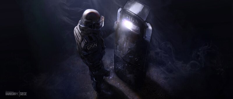 Soldier with Riot Shield