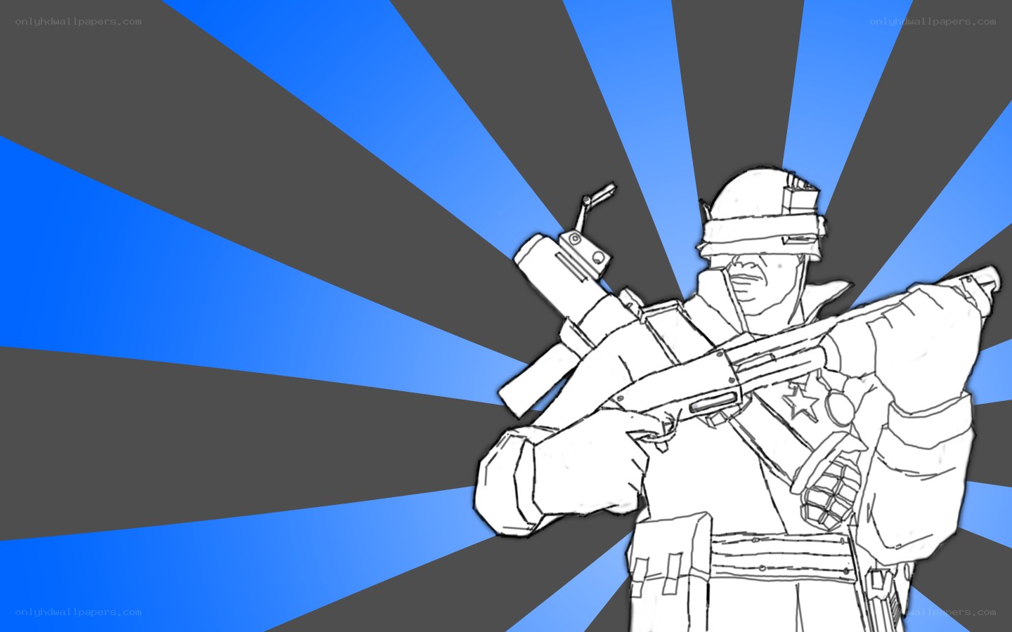 soldier with rocket launcher