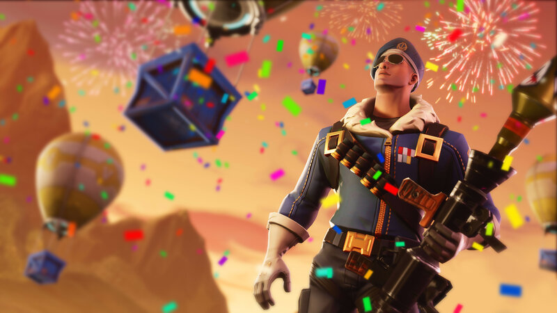 Soldier with Rocket Launcher — Blue