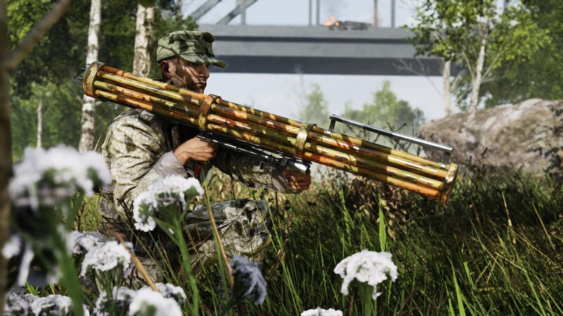 Soldier with Rocket Launcher — Green