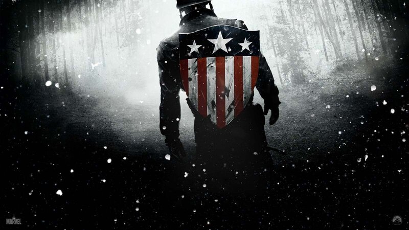 Soldier with Shield — Black
