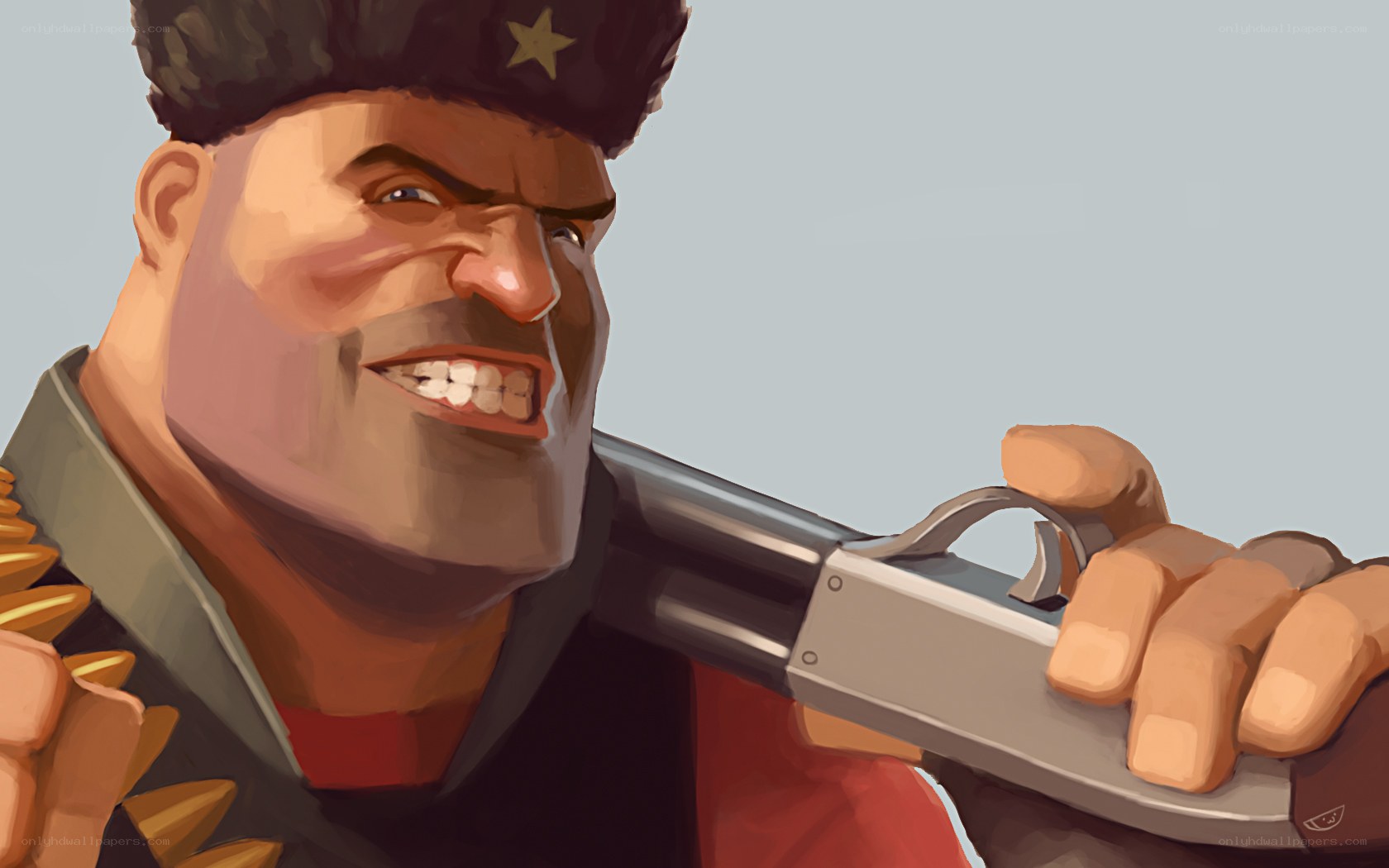 Soldier with shotgun