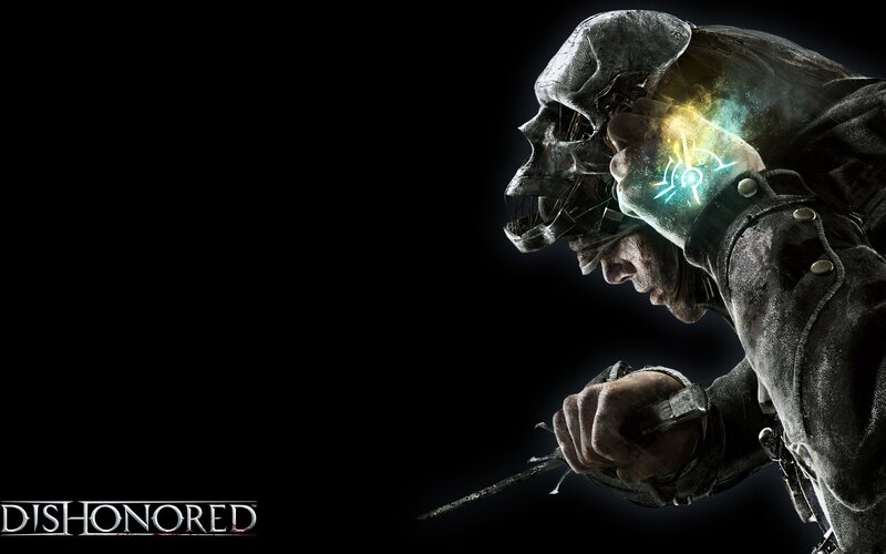 Soldier with Skull Helmet — Black, Dark, Dramatic