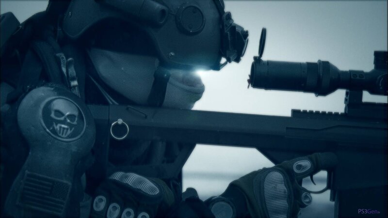 soldier with sniper rifle