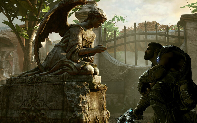 Soldier with Statue