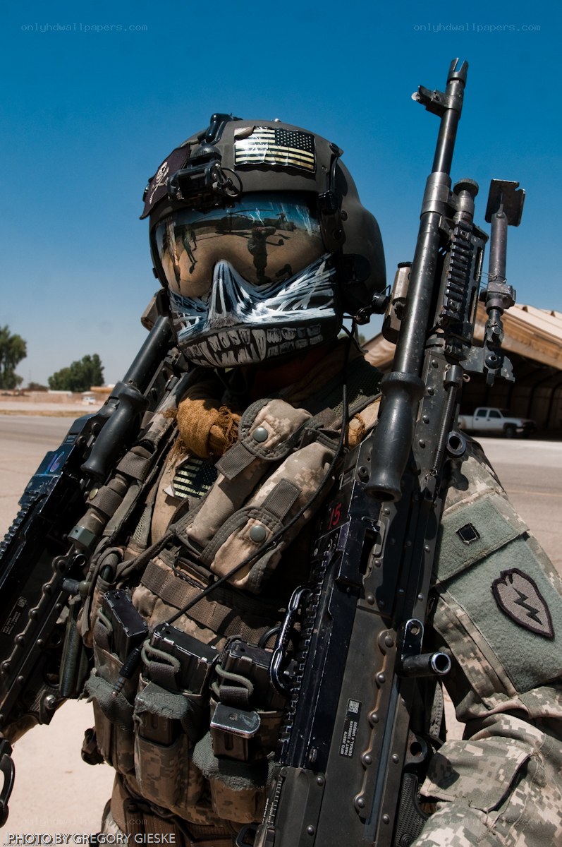soldier with tactical gear