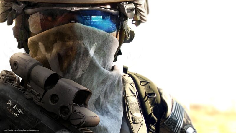 soldier with tactical gear