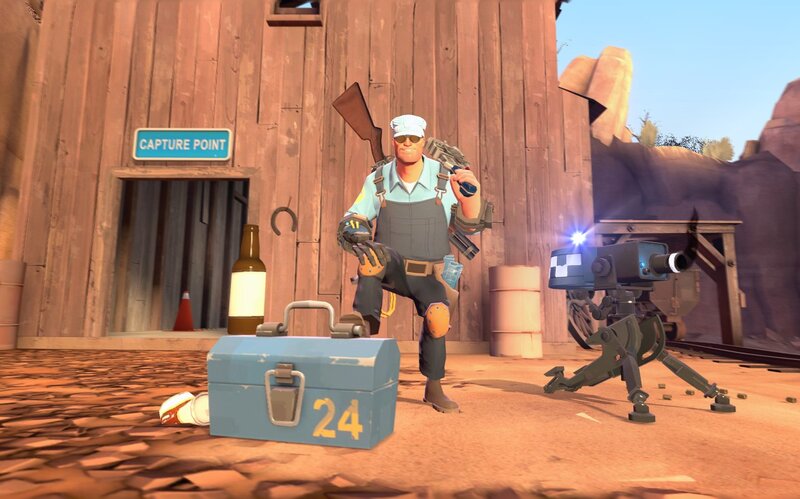 Soldier with Tool Kit