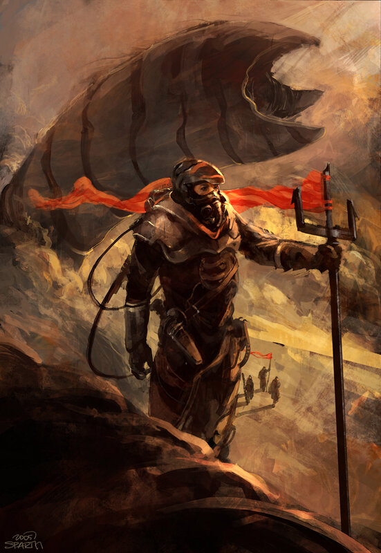 Soldier with Trident
