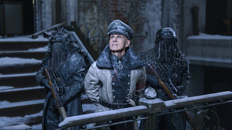 Soldier with Two Soldiers