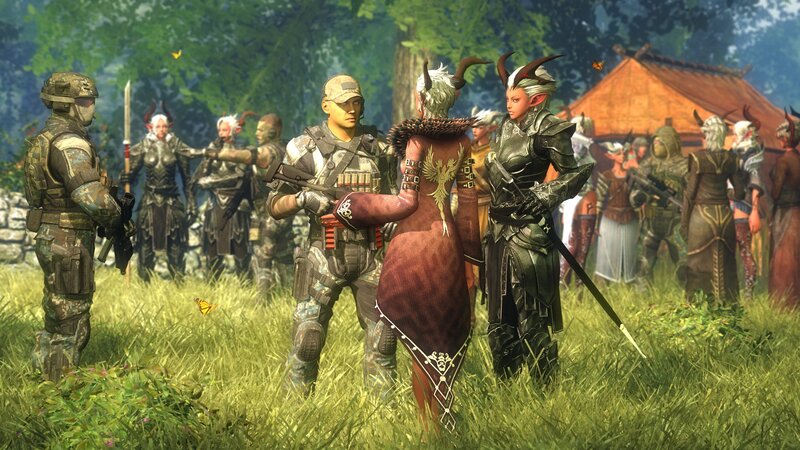 Soldiers and Fantasy Characters
