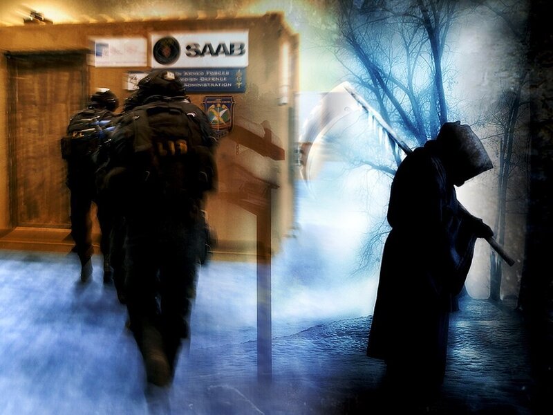 Soldiers and the Grim Reaper