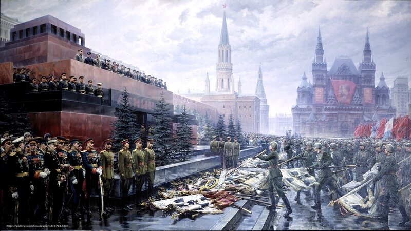 Soldiers at a Parade