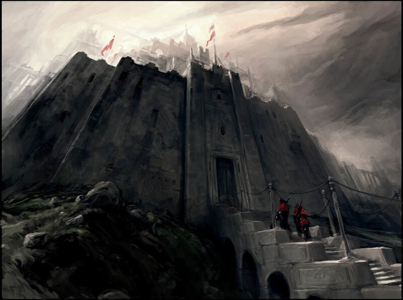 Soldiers at Castle Gate