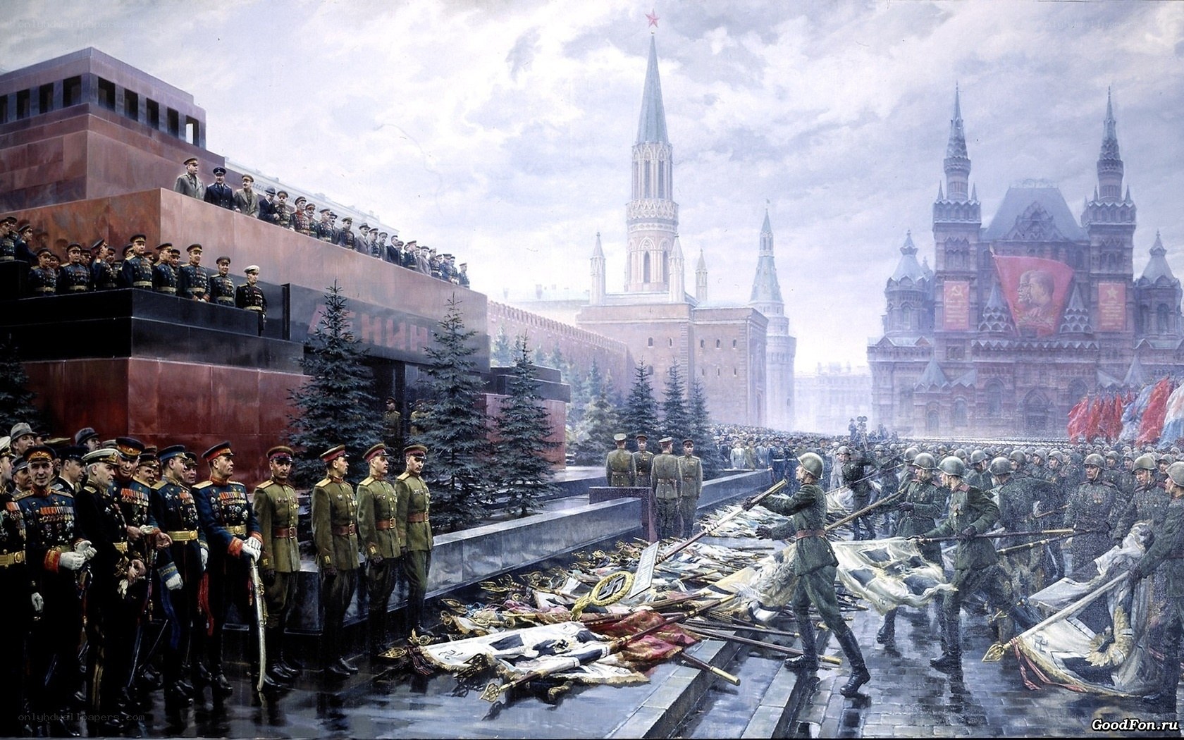Soldiers at Red Square