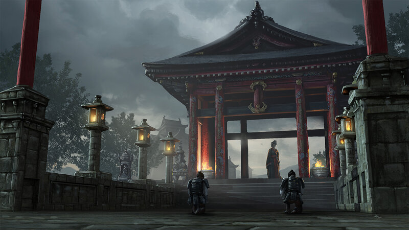 Soldiers at Temple Gate
