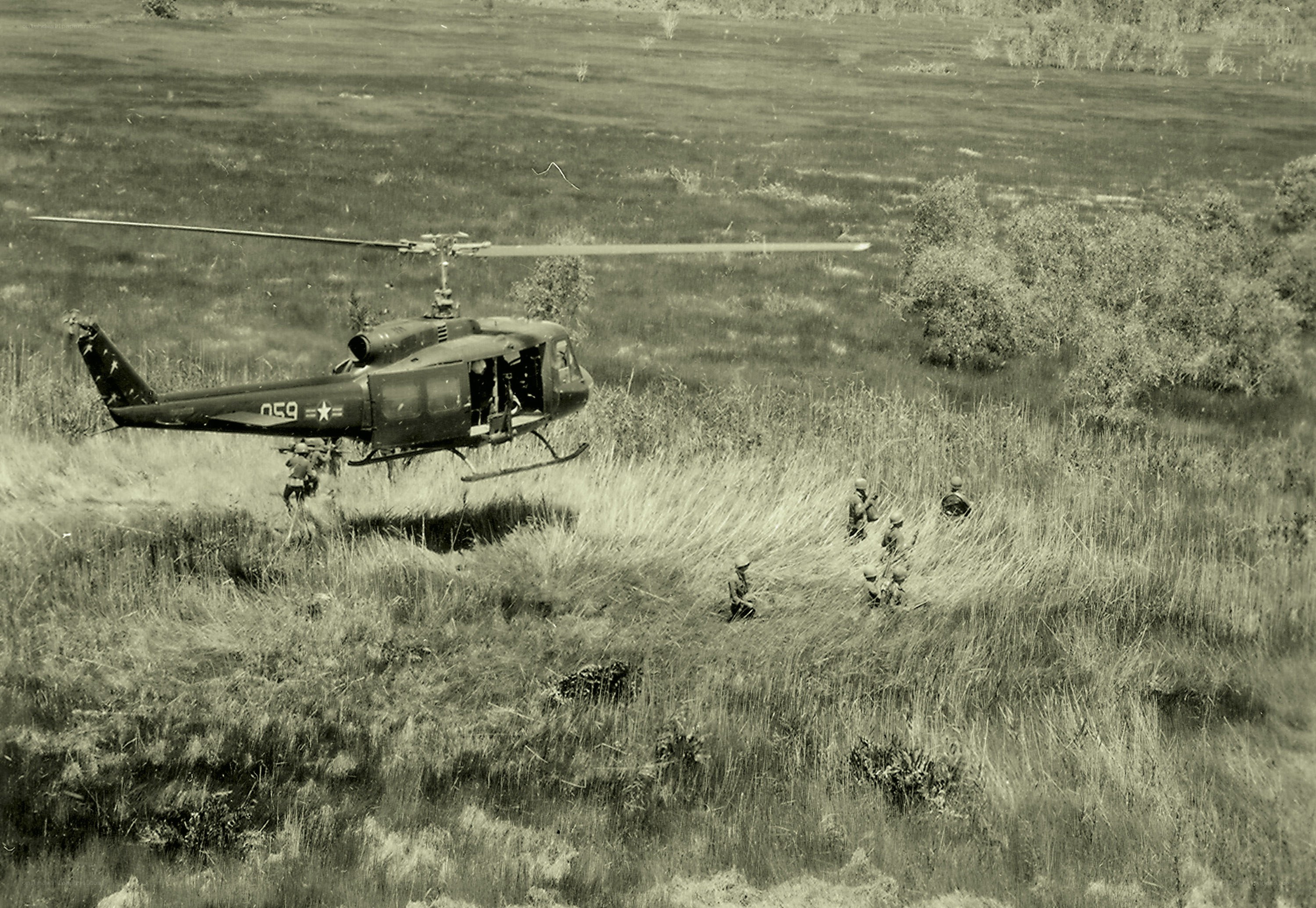 Soldiers boarding helicopter
