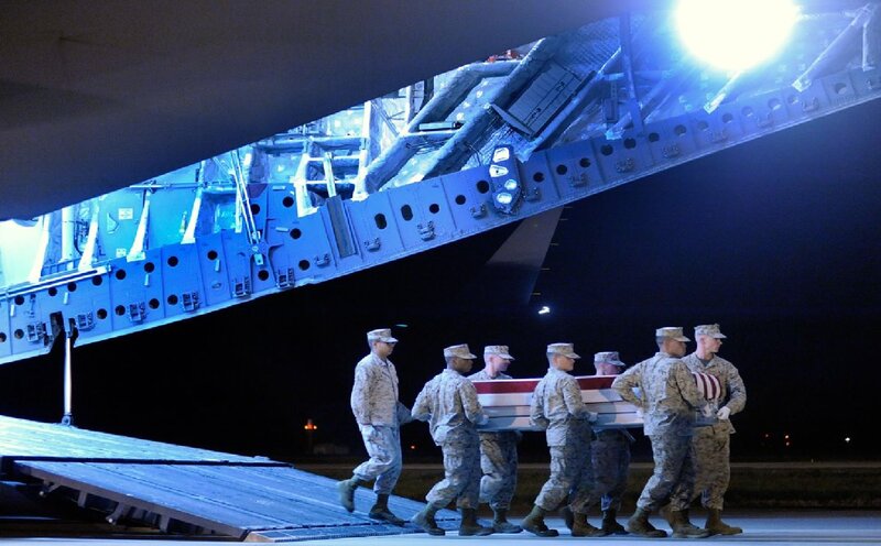 Soldiers Carrying Casket