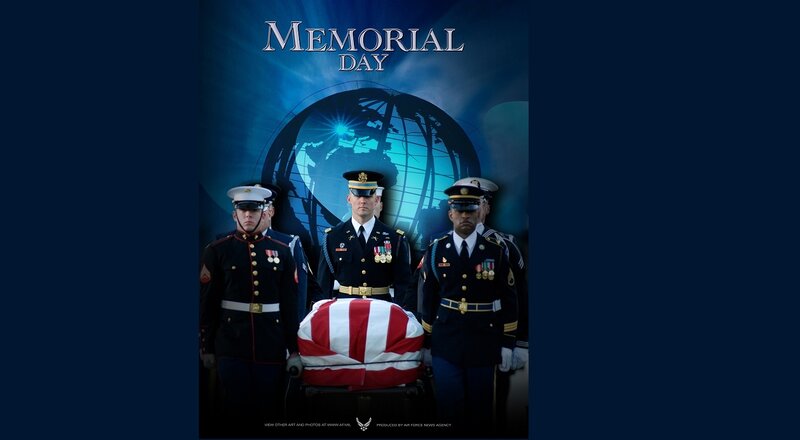 Soldiers Carrying Flag-draped Casket