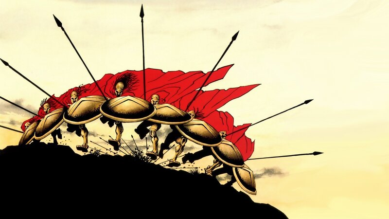Soldiers Charging Uphill