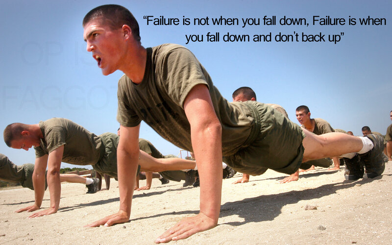 Soldiers Doing Push-ups