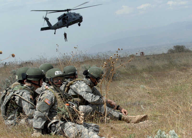 Soldiers During Training
